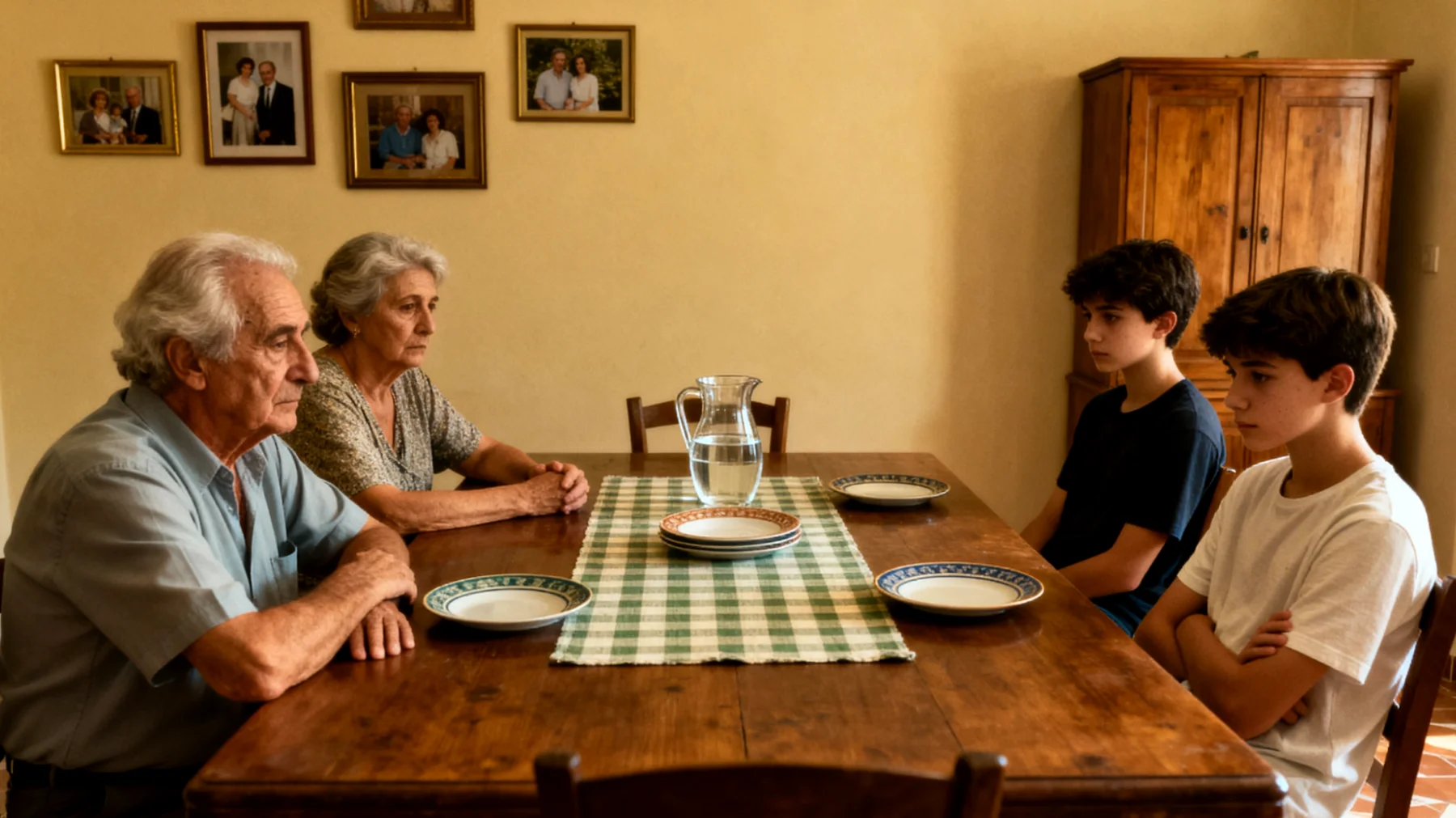 I nonni faticano a comprendere e accettare le scelte di vita, i valori e lo stile comunicativo degli adolescenti nipoti, creando tensioni durante gli incontri familiari e dialoghi superficiali che impediscono un vero legame intergenerazionale"