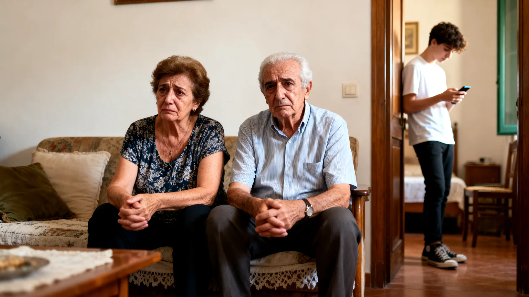 I nonni si sentono esclusi e soffrono perché i nipoti giovani adulti sono diventati troppo indipendenti, raramente li cercano spontaneamente e quando si vedono sembrano distanti o distratti, creando un senso di perdita del legame affettivo che un tempo era forte."