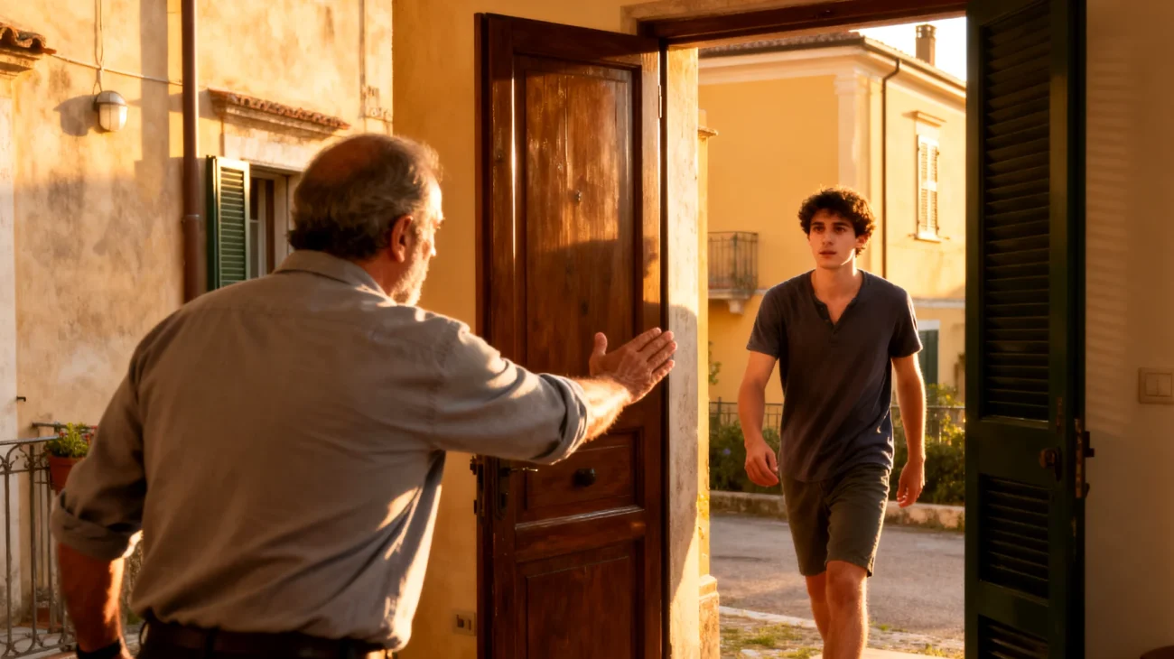 Un papà che fatica a lasciare autonomia al figlio giovane adulto, continuando a proteggerlo eccessivamente e impedendogli di fare scelte indipendenti e affrontare responsabilità adulte"