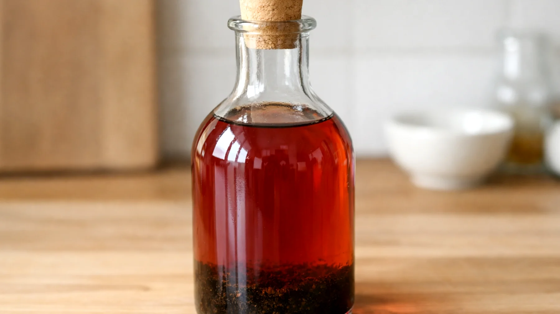 Come pulire e lavare correttamente l'aceto di vino per rimuovere impurità e sedimenti che possono alterarne il sapore e la conservazione"