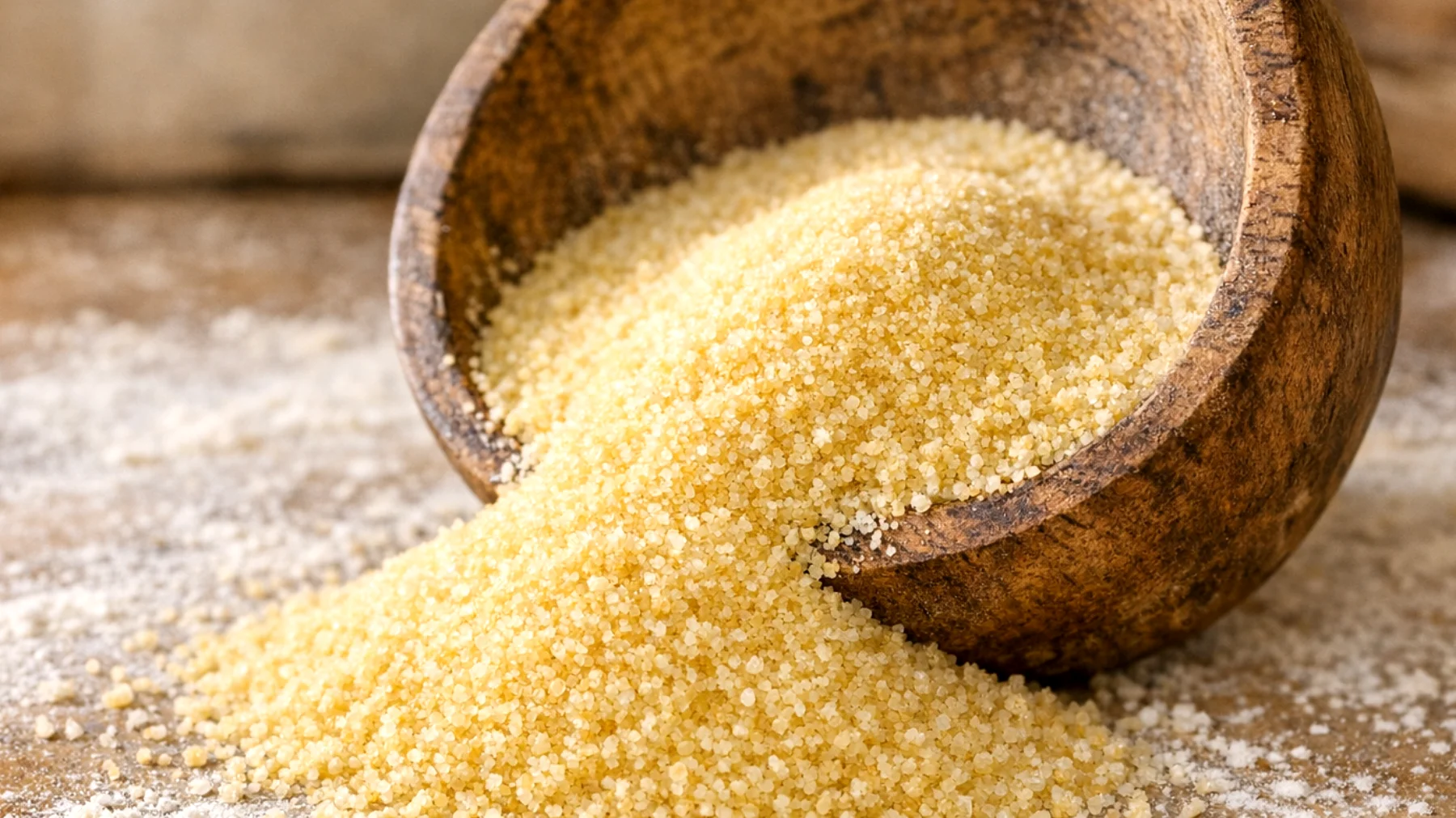 Molte persone utilizzano la farina di semola in modo scorretto, confondendola con la farina 00 o non sfruttandone appieno le proprietà benefiche: ricca di fibre, proteine e con un basso indice glicemico, è ideale per chi vuole un'alimentazione sana, ma va lavorata con tecniche specifiche per ottenere impasti perfetti e digeribili"